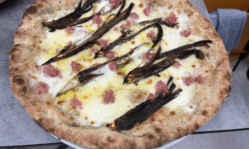 PIZZA AL RADICCHIO