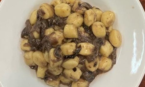 GNOCCHI AL RADICCHIO